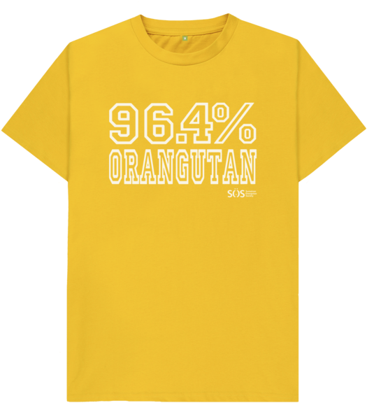 4% Orangutan T-shirt (640x674), Png Download