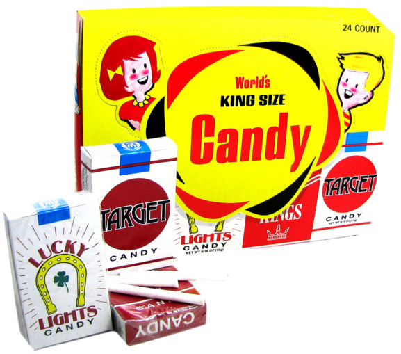 Candy Cigarettes For Fresh Candy And Great Service, (648x648), Png Download