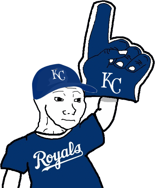 Kansas City Royals (534x623), Png Download