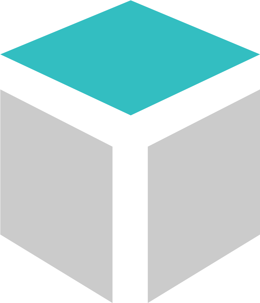 2 Tone Box Icon 02 (1100x1100), Png Download