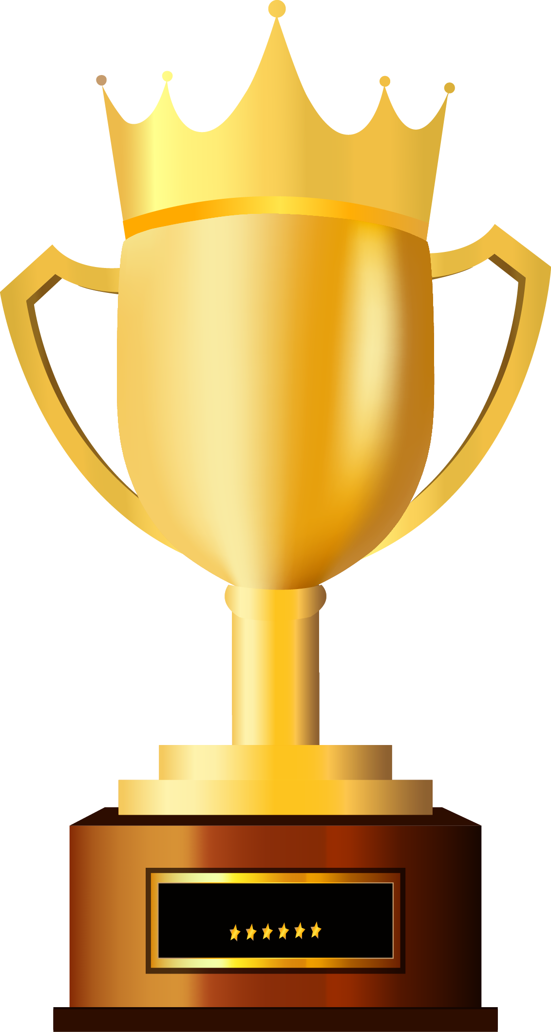 Crown Trophy Vector 11312118 Transprent Png Free Download (1131x2118), Png Download
