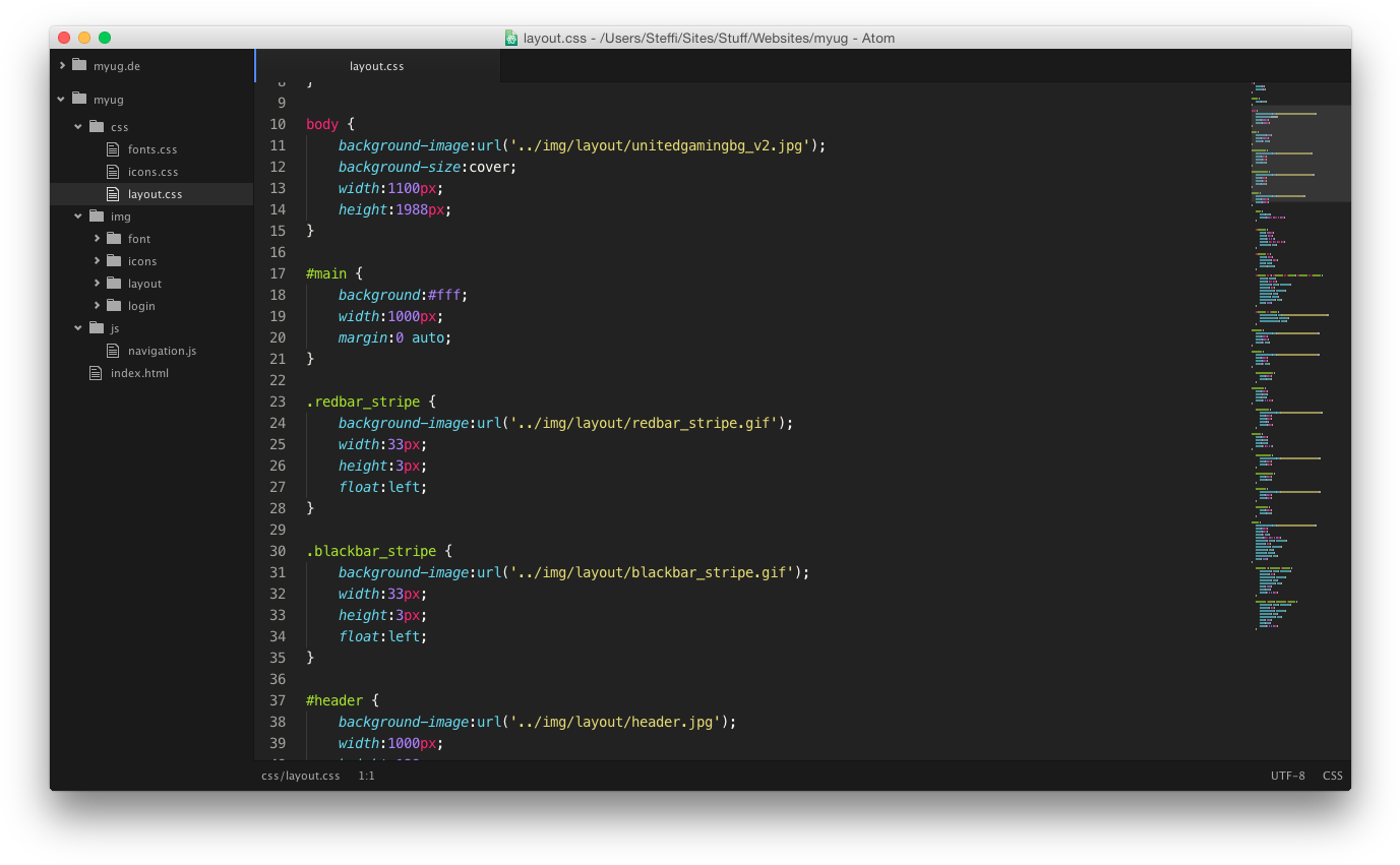 Atom Monokai Soda Theme (1392x864), Png Download