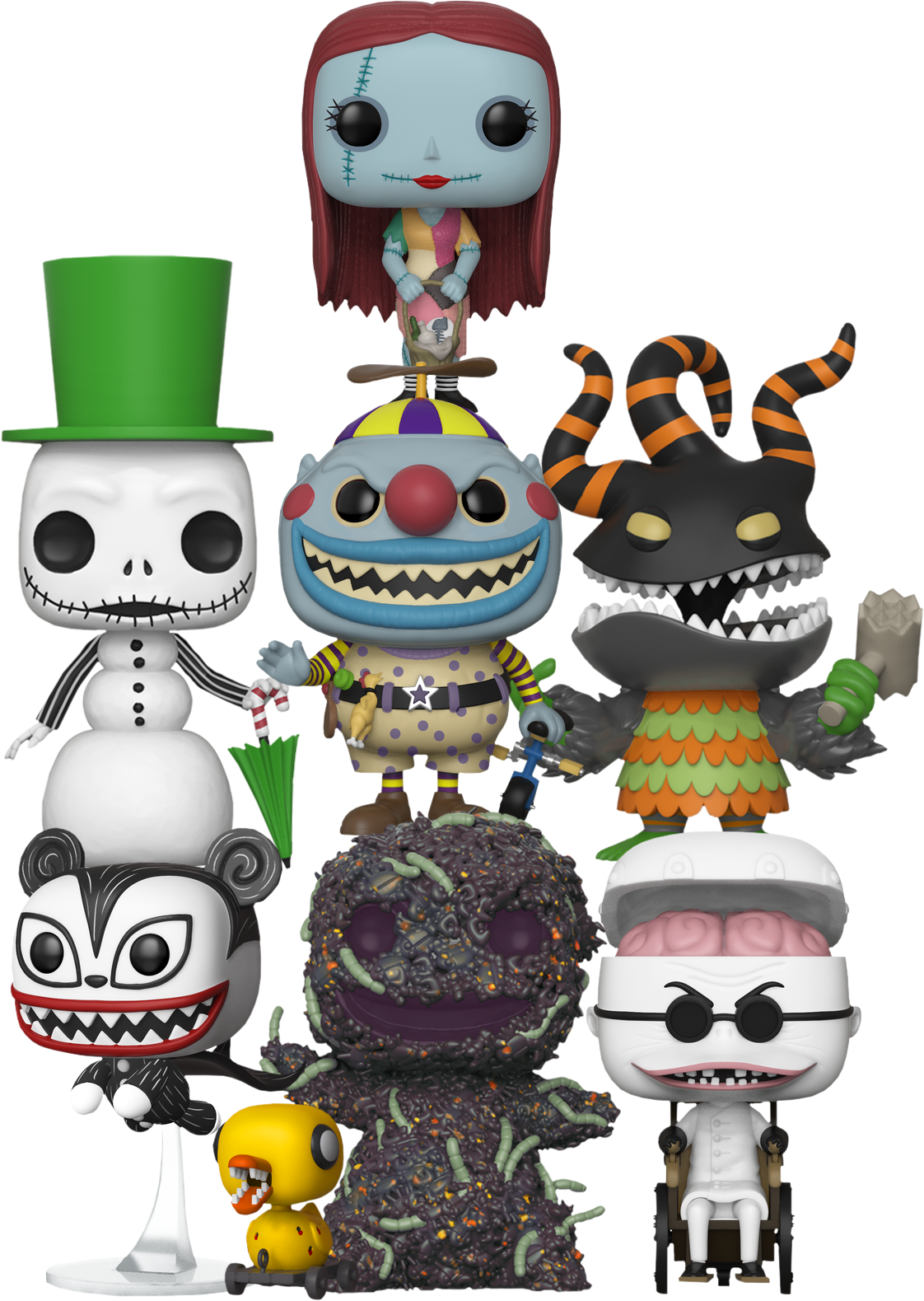 Clip Art Transparent Download The Halloween Town Funko (1122x1579), Png Download