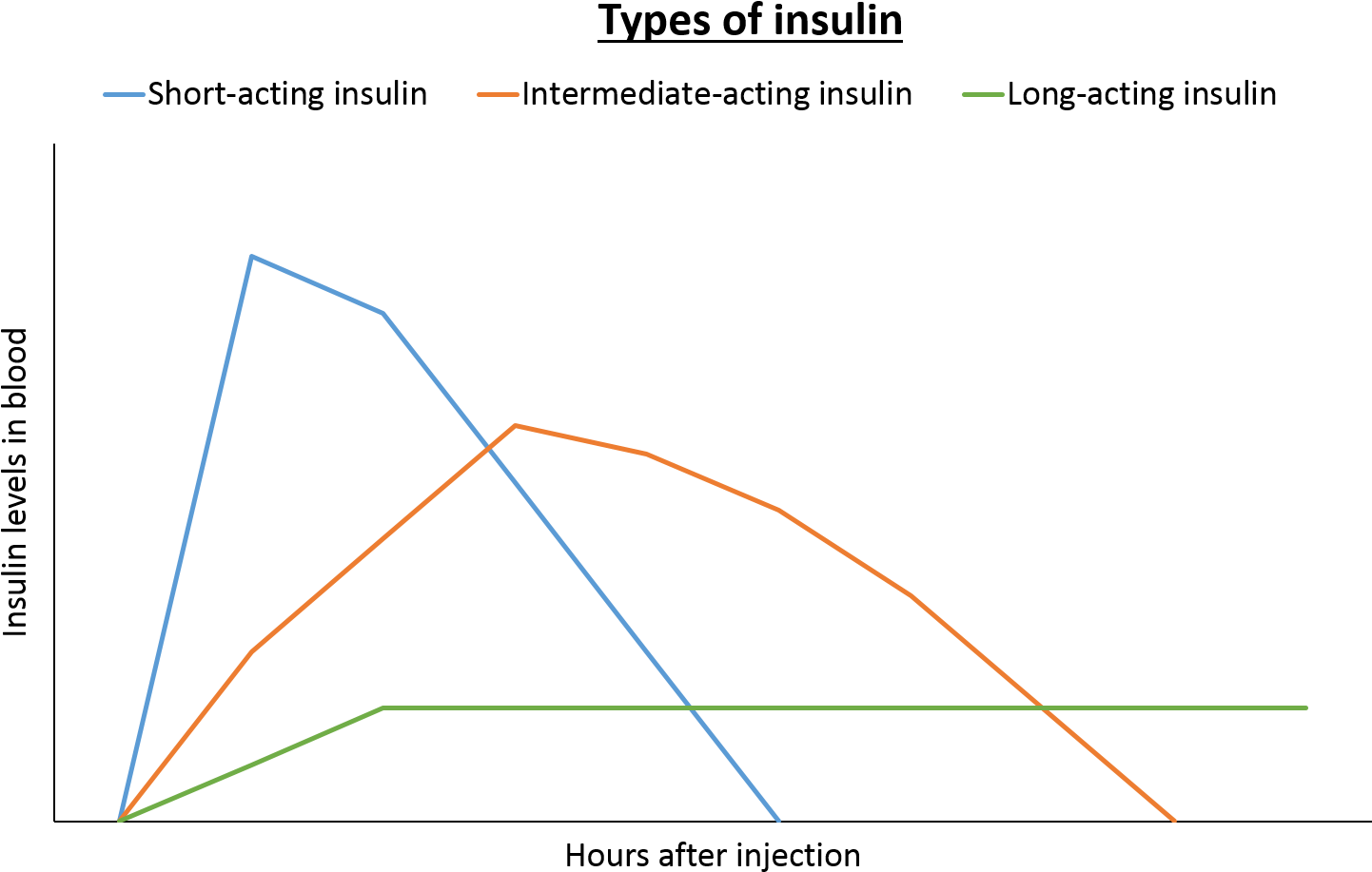 People With Type 1 Diabetes Require Low Levels Of Long-acting (1484x972), Png Download