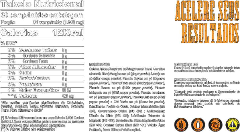 Termogenico Vulkanus Fire Black Suplemento Queima De (900x493), Png Download