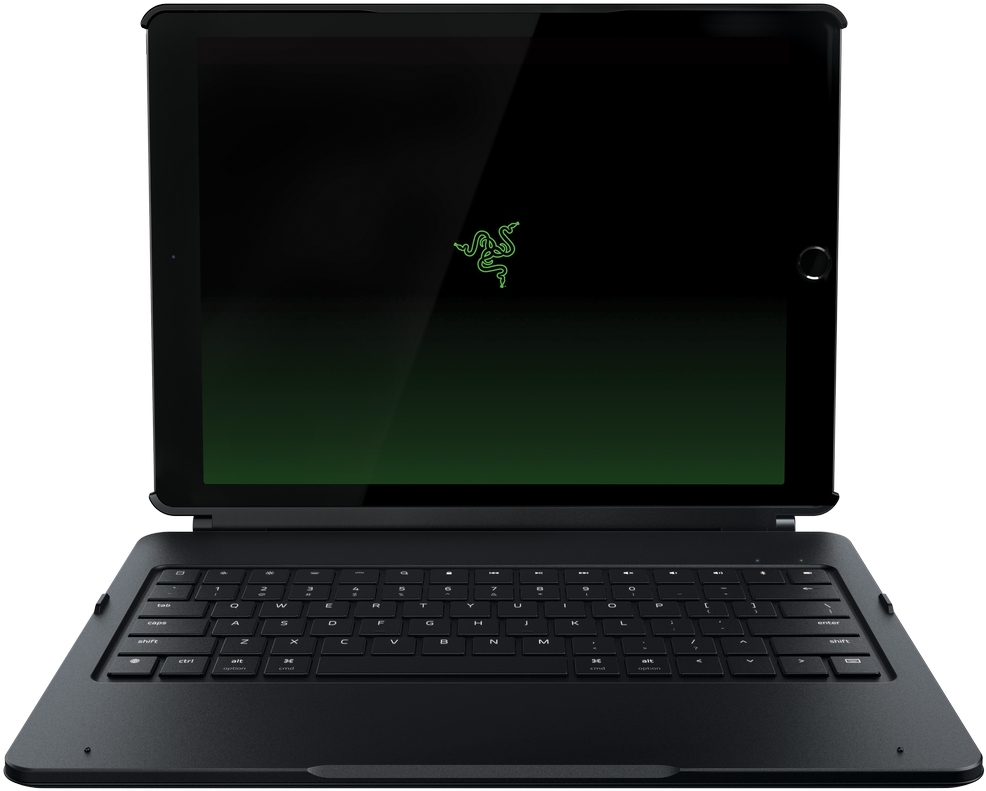 In Addition, The Keyboard Case Features A Metal Kickstand, (1500x1061), Png Download