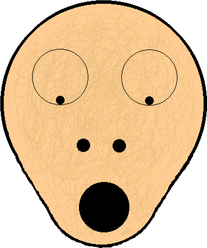 The Scream (1000x1000), Png Download