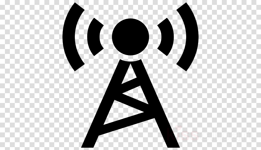 Radio Tower Icon Clipart Computer Icons Telecommunications (900x520), Png Download