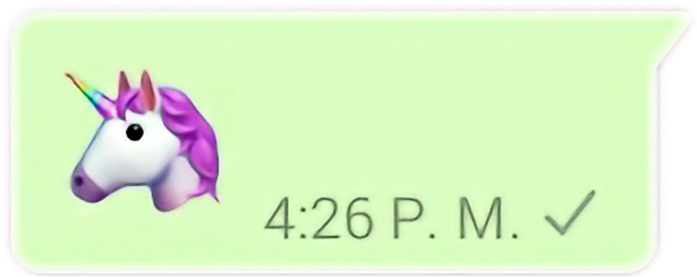 Unicorn Whatsapp Icon Emoji Overlay Sticker Tumblr (1024x1024), Png Download