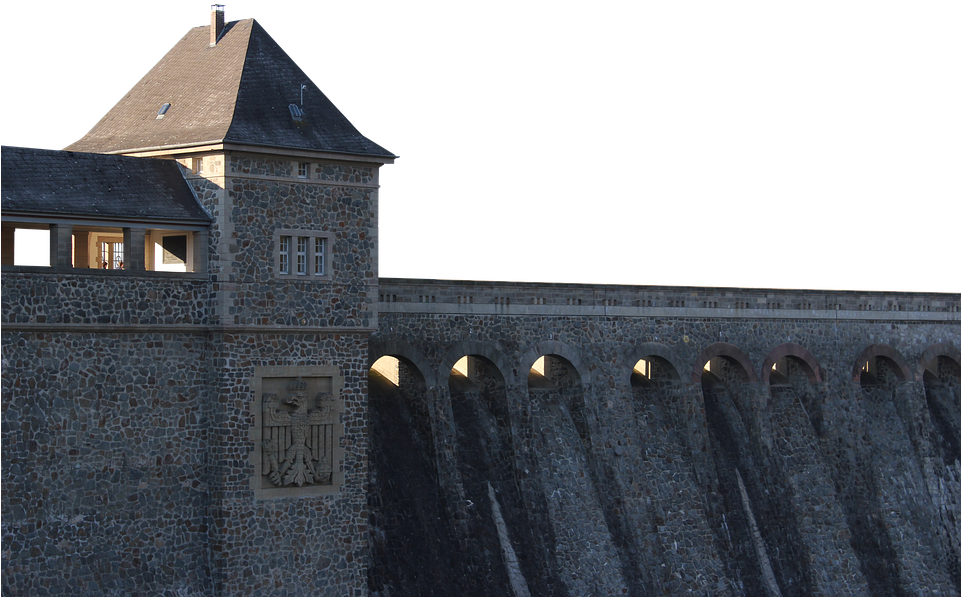 Edersee, Dam, Northern Hesse, Schloss Waldeck (960x640), Png Download