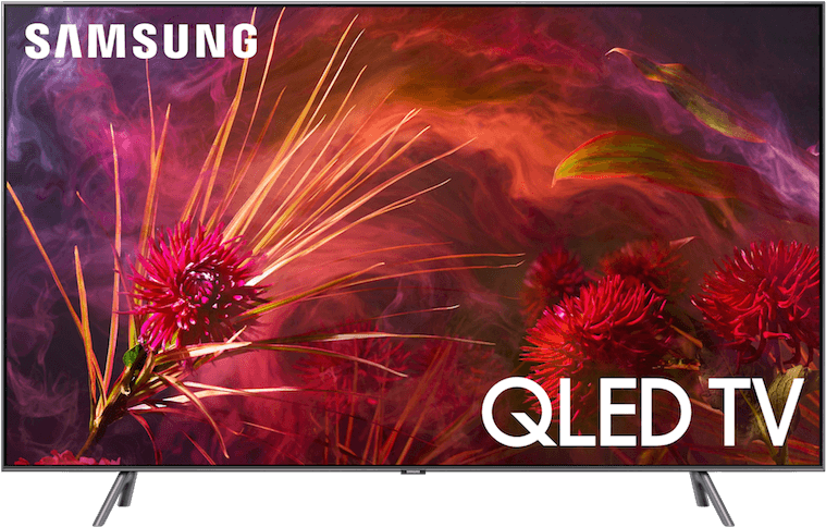 Samsung Qled Smart Tv (780x496), Png Download