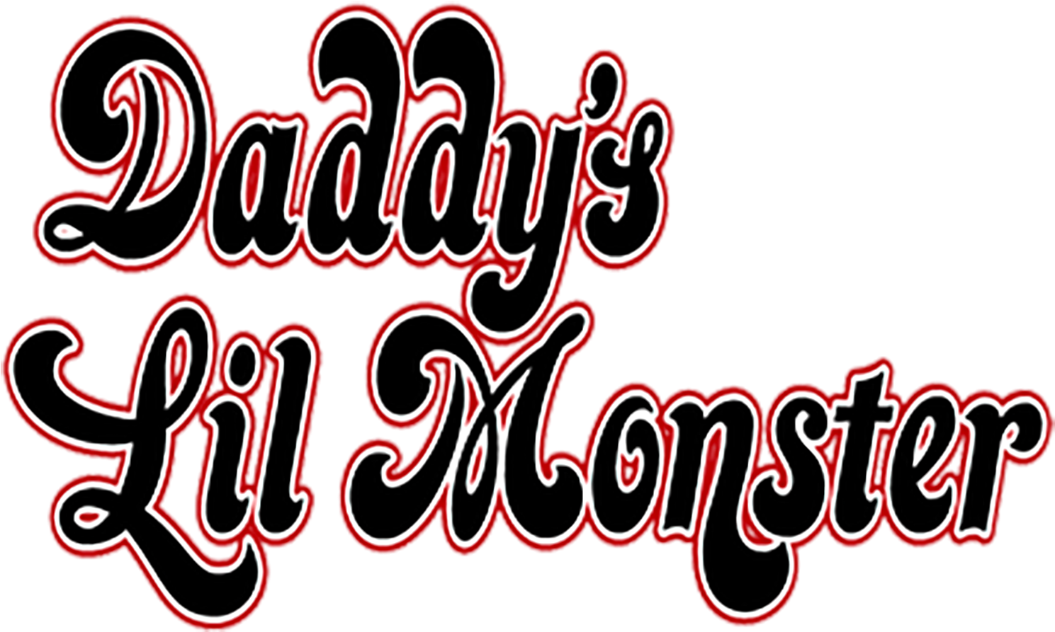 Daddy's Lil Monster (1500x900), Png Download