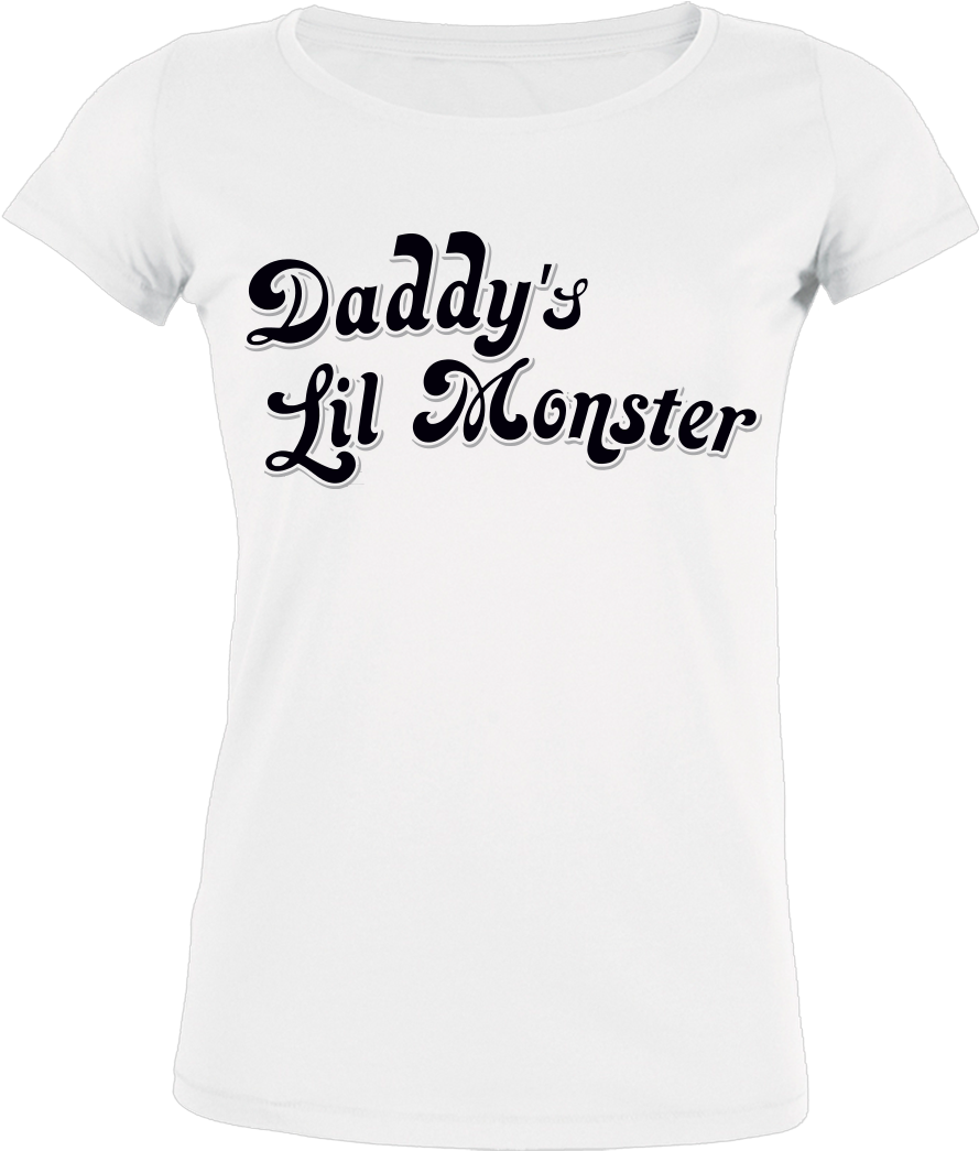 3dsupply Original Daddy's Little Monster T-shirt Stella (1044x1044), Png Download