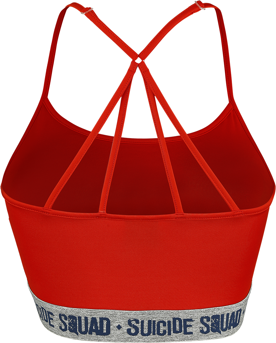 Suicide Squad Daddys Lil Monster Undertøj Rød-grålig (966x1200), Png Download