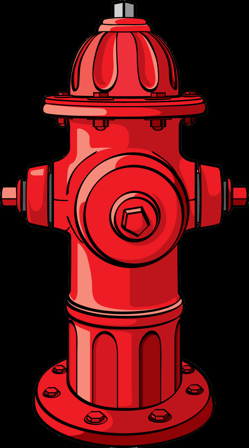 Fire Hydrant, Free Pngs (858x1542), Png Download