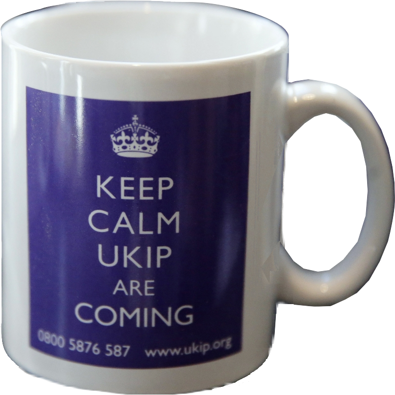 Ukip Political Party Mug 'keep Calm Ukip Are Coming' (848x833), Png Download