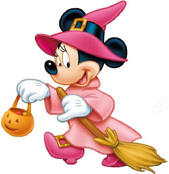 Minnie Halloween (600x600), Png Download