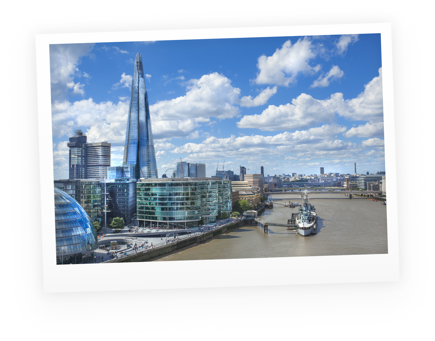 Arrive At The View From The Shard In Time For Sunset (1424x1117), Png Download