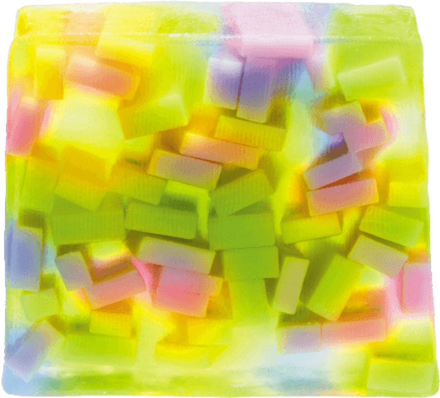 Confetti Showers Sliced Soap (900x900), Png Download