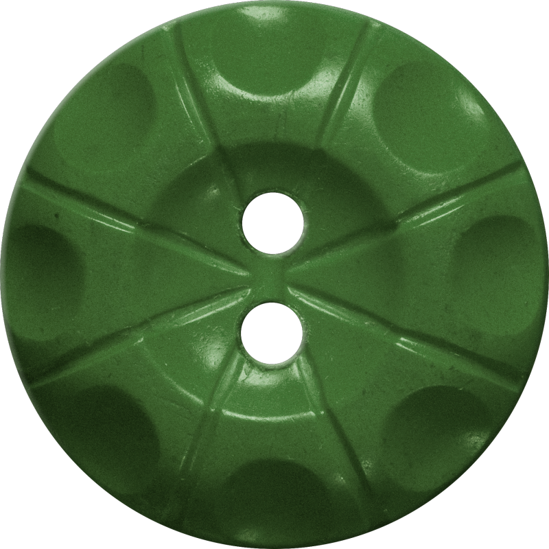 Button With Radial Line And Circle Design, Green (800x800), Png Download