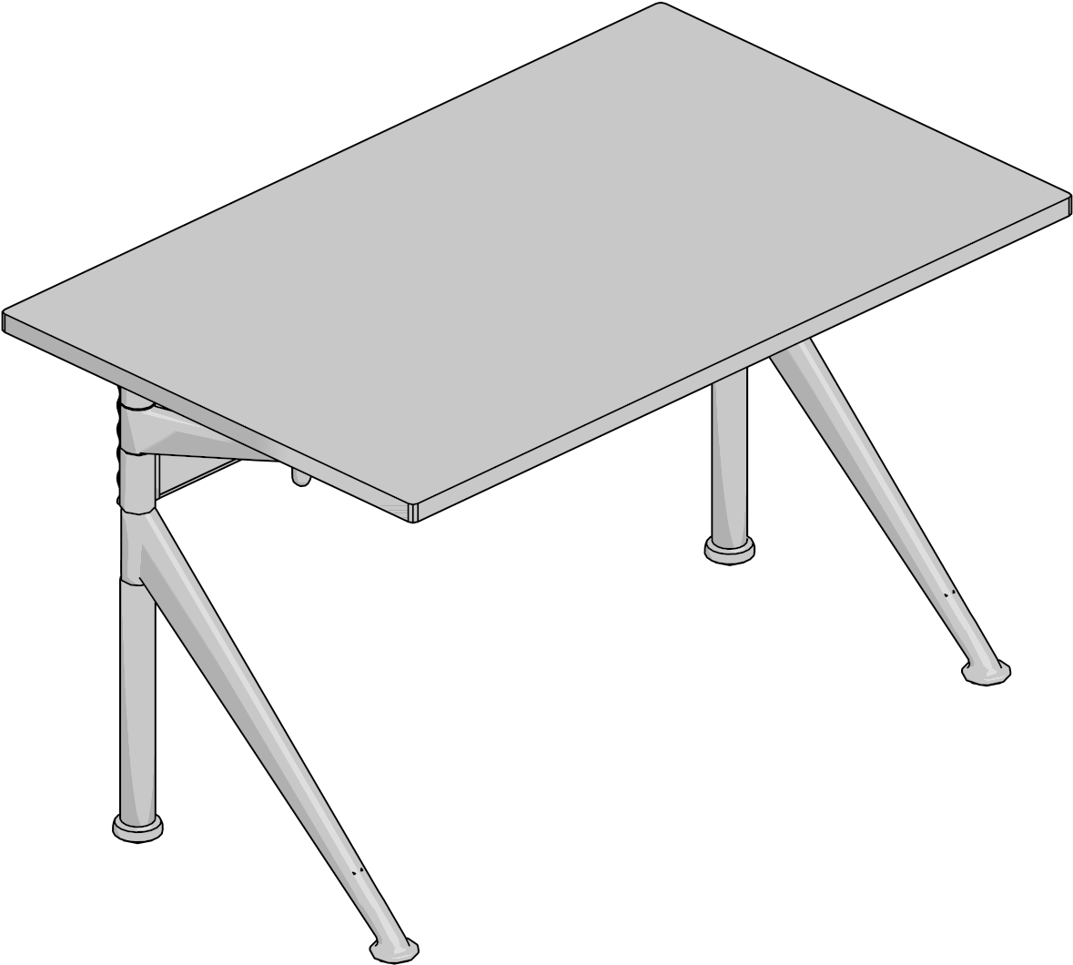 Tbl-k Base,30dx48w,w/o Grommets/sphere (1200x1200), Png Download