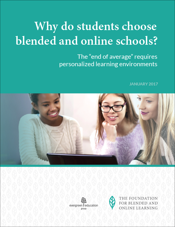 Why Do Students Choose Blended And Online Schools Blended (612x792), Png Download