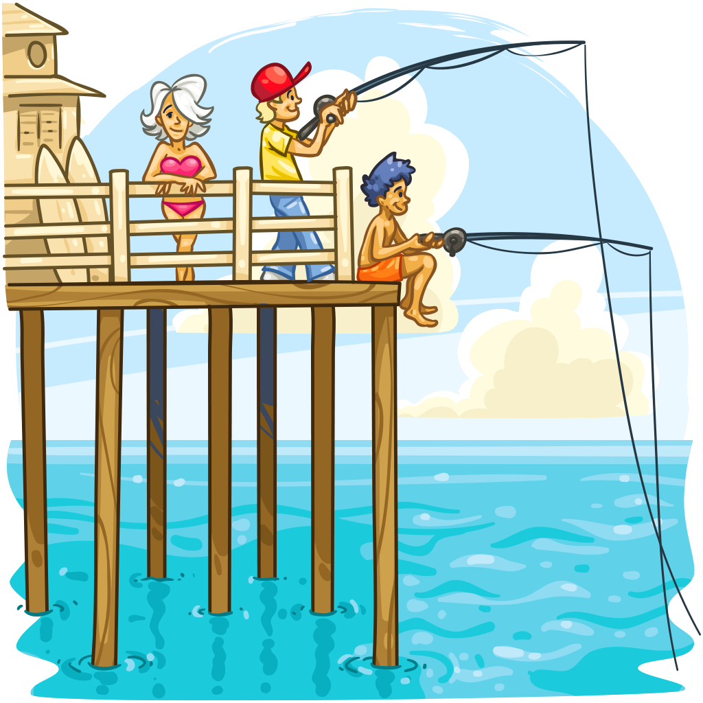 Download Pier Clipart Transparent - Full Size PNG Image - PNGkit