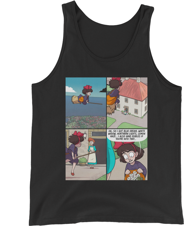 Unisex Tank Kiki (1000x1000), Png Download