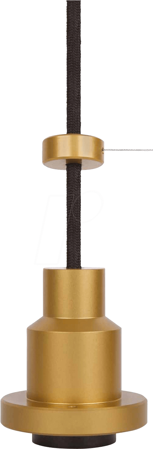 Vintage 1906 Pendulum, Gold Osram (540x1470), Png Download