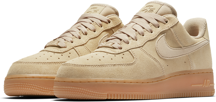 Nike Womens Air Force 1 '07 Se 'mushroom' (750x750), Png Download