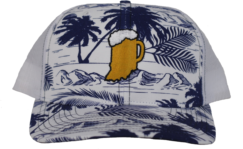 Low Price Drink Indiana Palms Trucker Hat Dd1ab Cc777 (1000x1000), Png Download