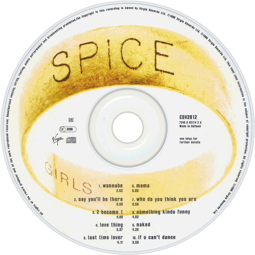 Spice Girls Cd (1024x1024), Png Download