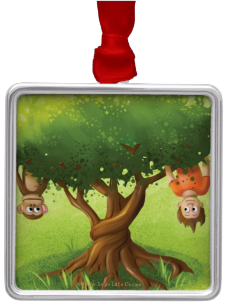 Hanging Around Ornament (679x679), Png Download