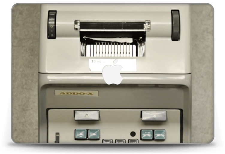 Old Typewriter Skin Macbook Pro Retina 15” (800x558), Png Download