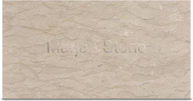 Marjan Beige Marble Slab (1100x428), Png Download