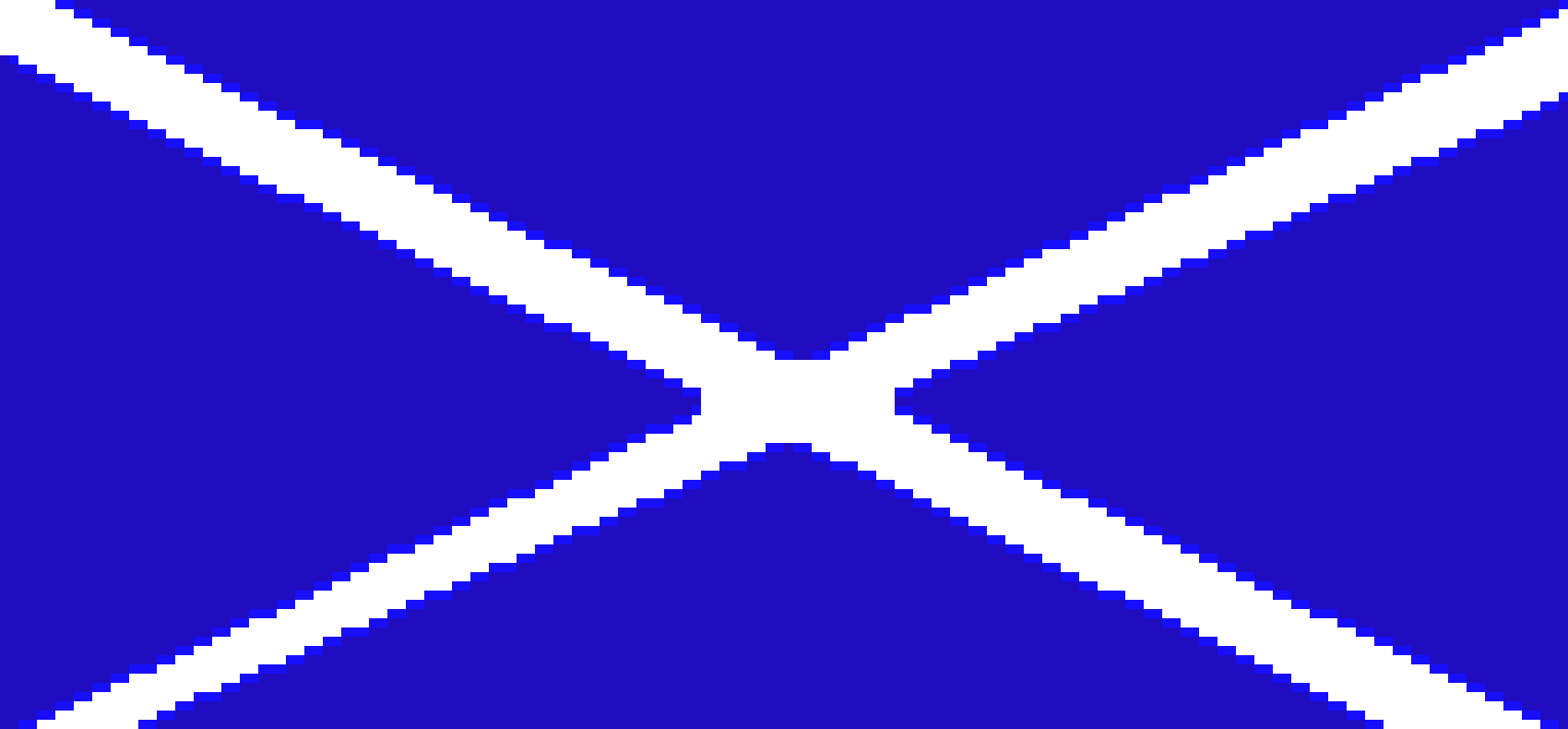 Scotland Flag (1700x790), Png Download