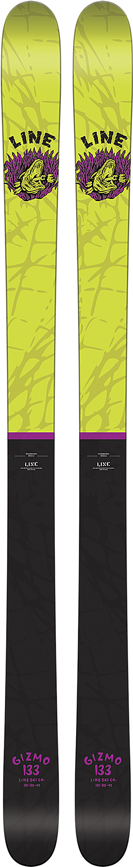 Line 2017 Gizmo Skis-0 (888x2000), Png Download