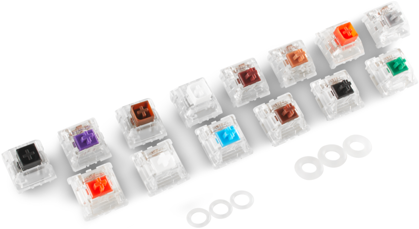 Glorious Mx Switch Sample Pack (1024x683), Png Download