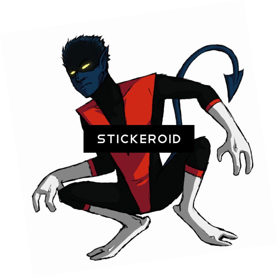 Nightcrawler X-men Superheroes (902x903), Png Download