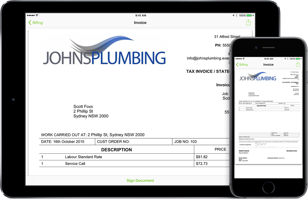 Create Professional Invoices In Seconds, Then Email, (1500x1054), Png Download