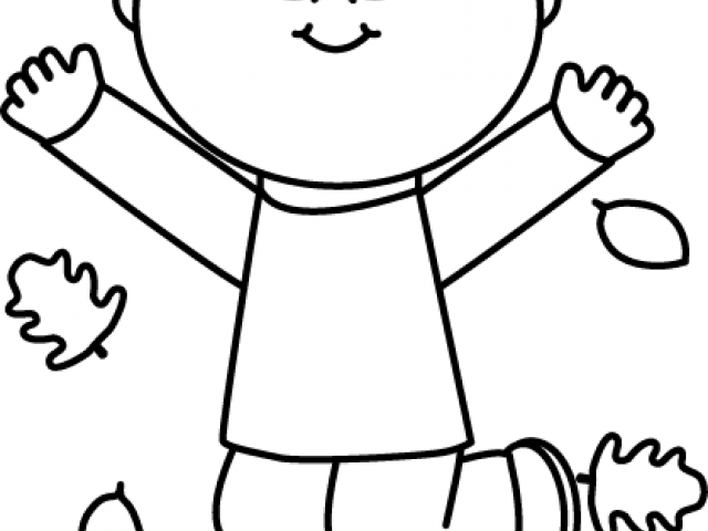 Fall Clipart Pile Fall Leaves (640x480), Png Download