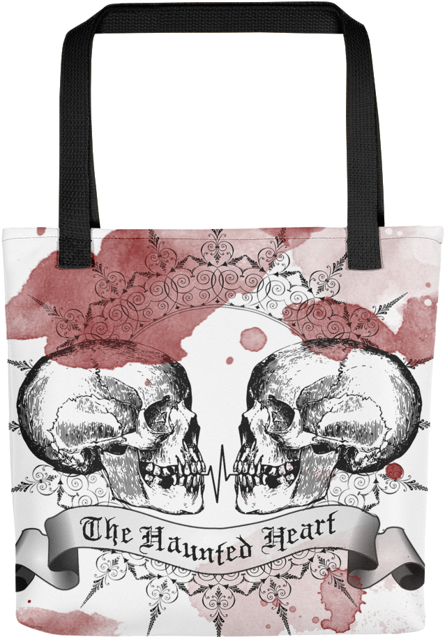 The Haunted Heart Logo Tote (1000x1000), Png Download