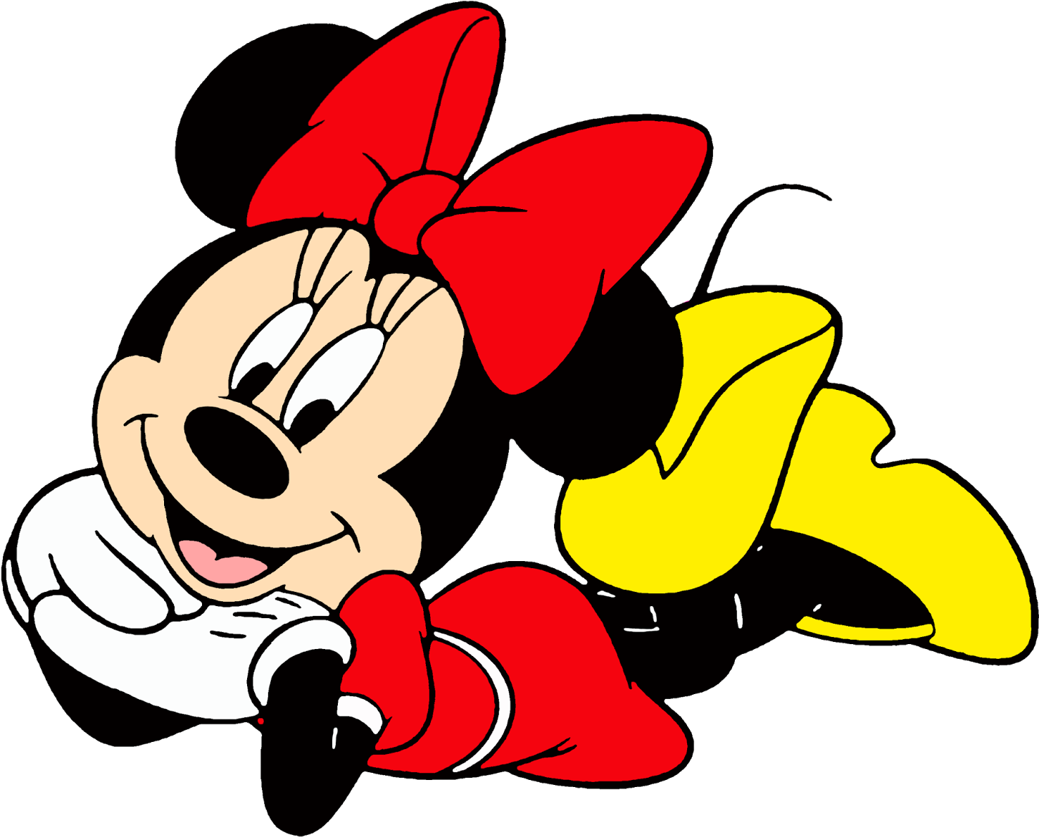 Minnie Vermelha Png (1600x1268), Png Download
