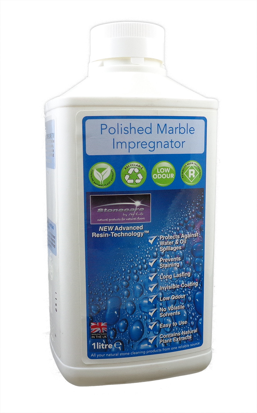 Polished Marble Impregnator Stone Care Hard Floor Cleaning (878x1406), Png Download