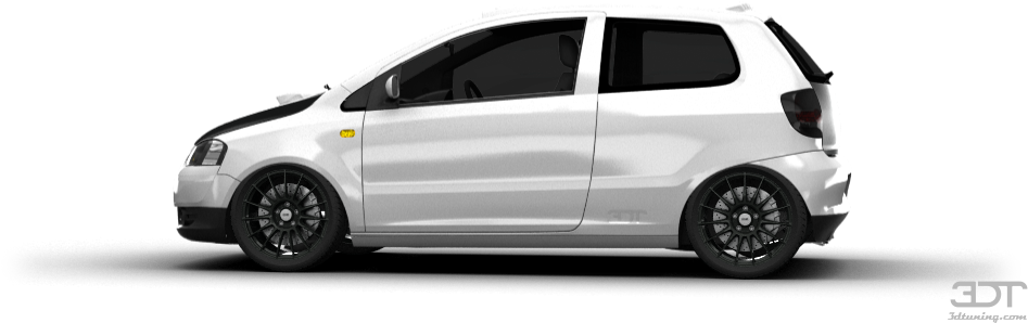 Volkswagen Fox 3 Door Hatchback 2011 Tuning (1004x373), Png Download