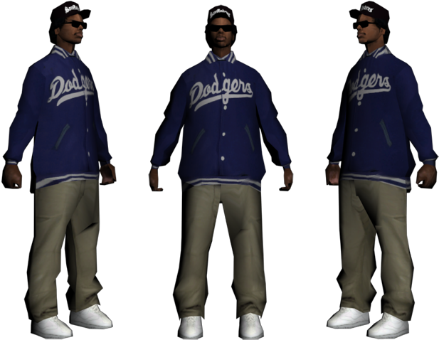 New Character New Ryder For Gta San Andreas (700x525), Png Download