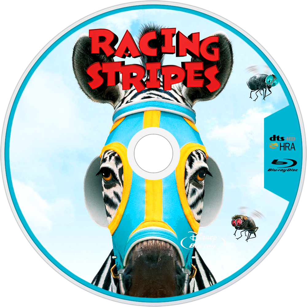 Racing Stripes Bluray Disc Image (1000x1000), Png Download