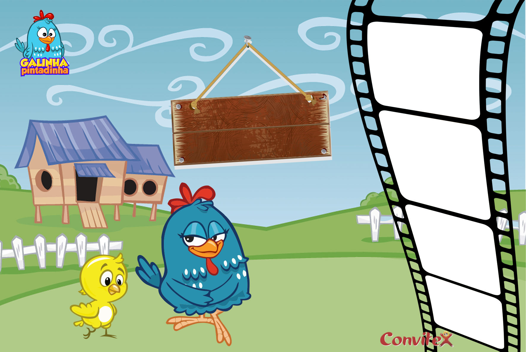 Galinha Pintadinha09 (1772x1187), Png Download
