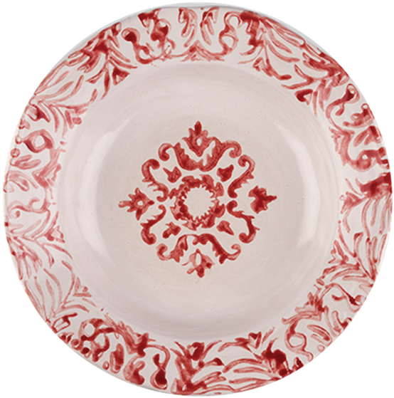 "floral" Soup Plate (800x800), Png Download