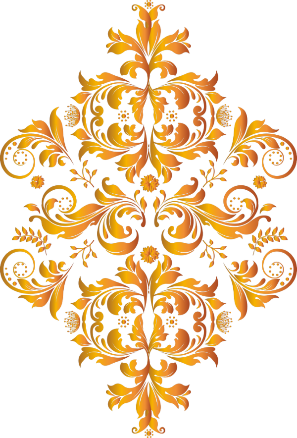 Цветочные Элементы Дизайна Design Flower Elements (600x884), Png Download